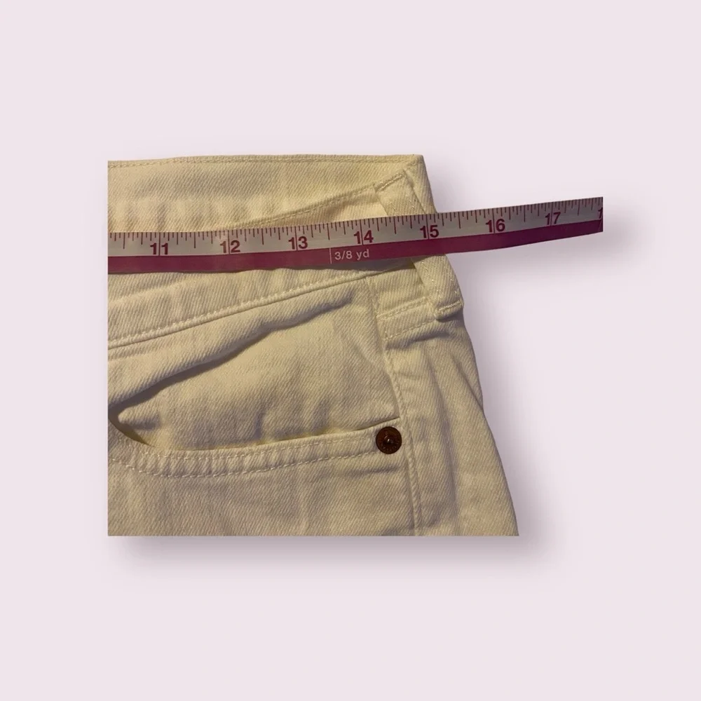 Lucky Brand‎ White Sienna Weekender Crop Denim Jeans Sz 0/26